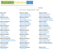 Tablet Screenshot of buscadorindustria.com.br